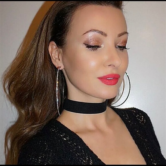 Fashion 925 Silver,Gold Hoop Earrings - Picture 3 of 6